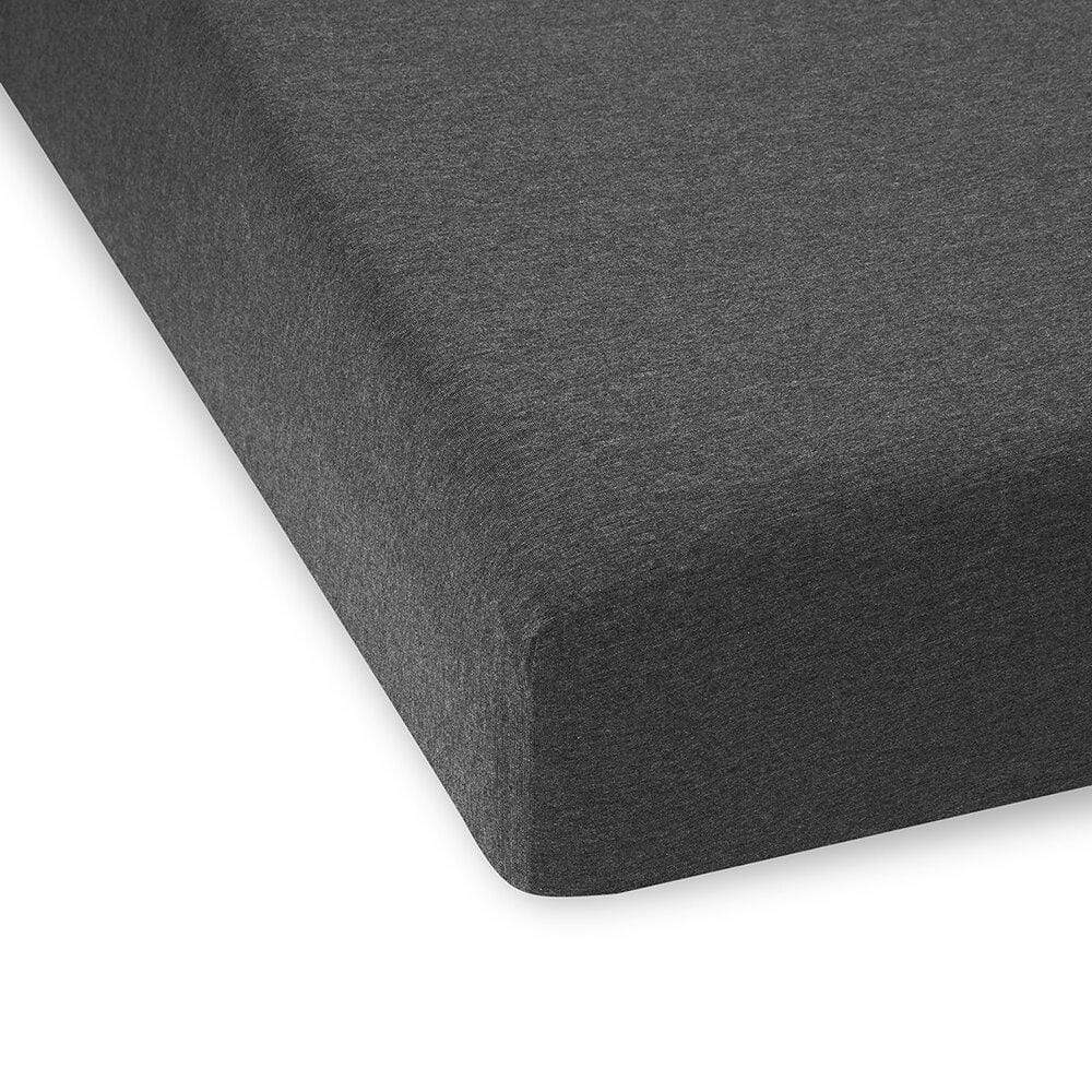 CALVIN KLEIN Bedsheets & Pillowcases Full/Queen / Charcoal Modern Cotton Jersey Body Solid - Flat Sheet