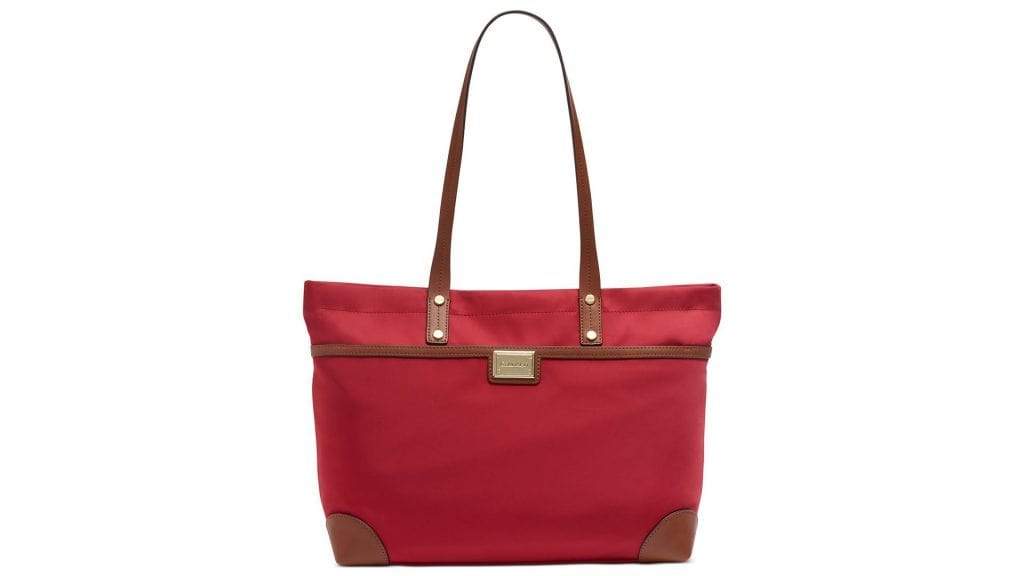 Calvin Klein Red Teodora Nylon Crossbody Bag