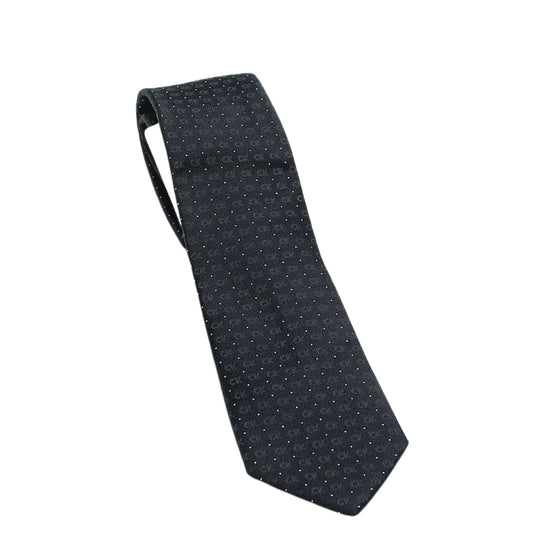CALVIN KLEIN Ties One-Size / Black CALVIN KLEIN -  Reflective Logo Self-tied Necktie