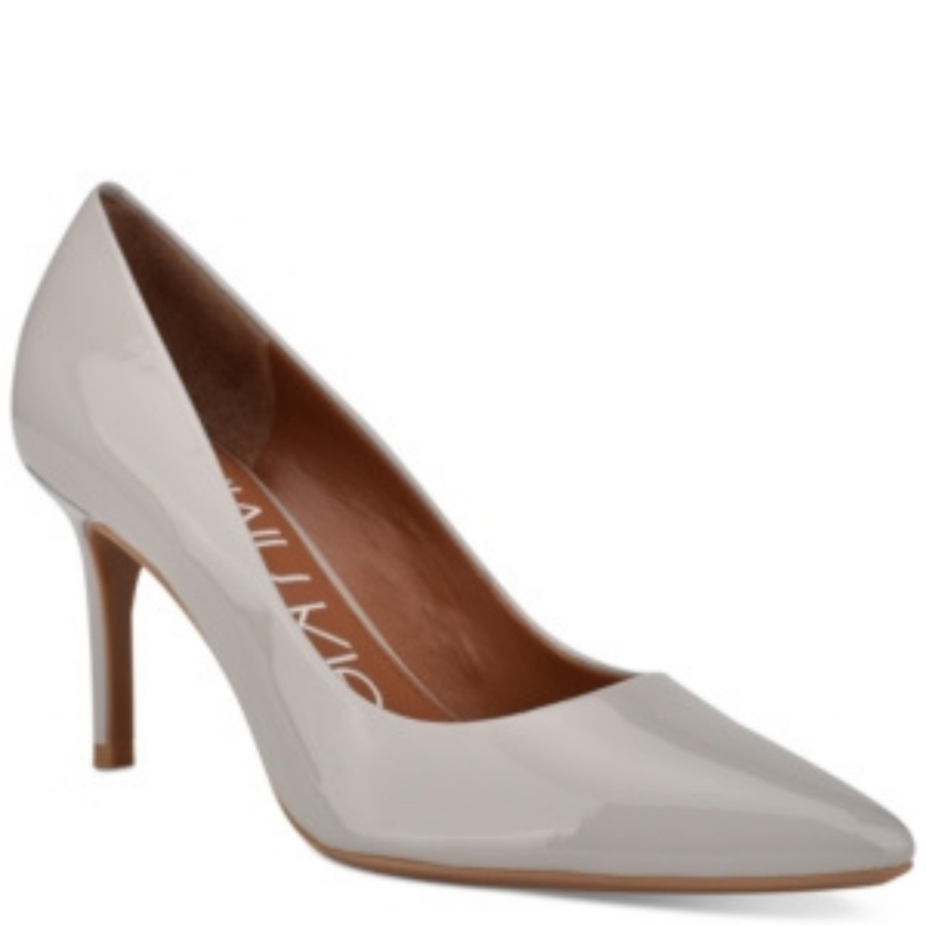 Calvin klein store gayle leather pumps