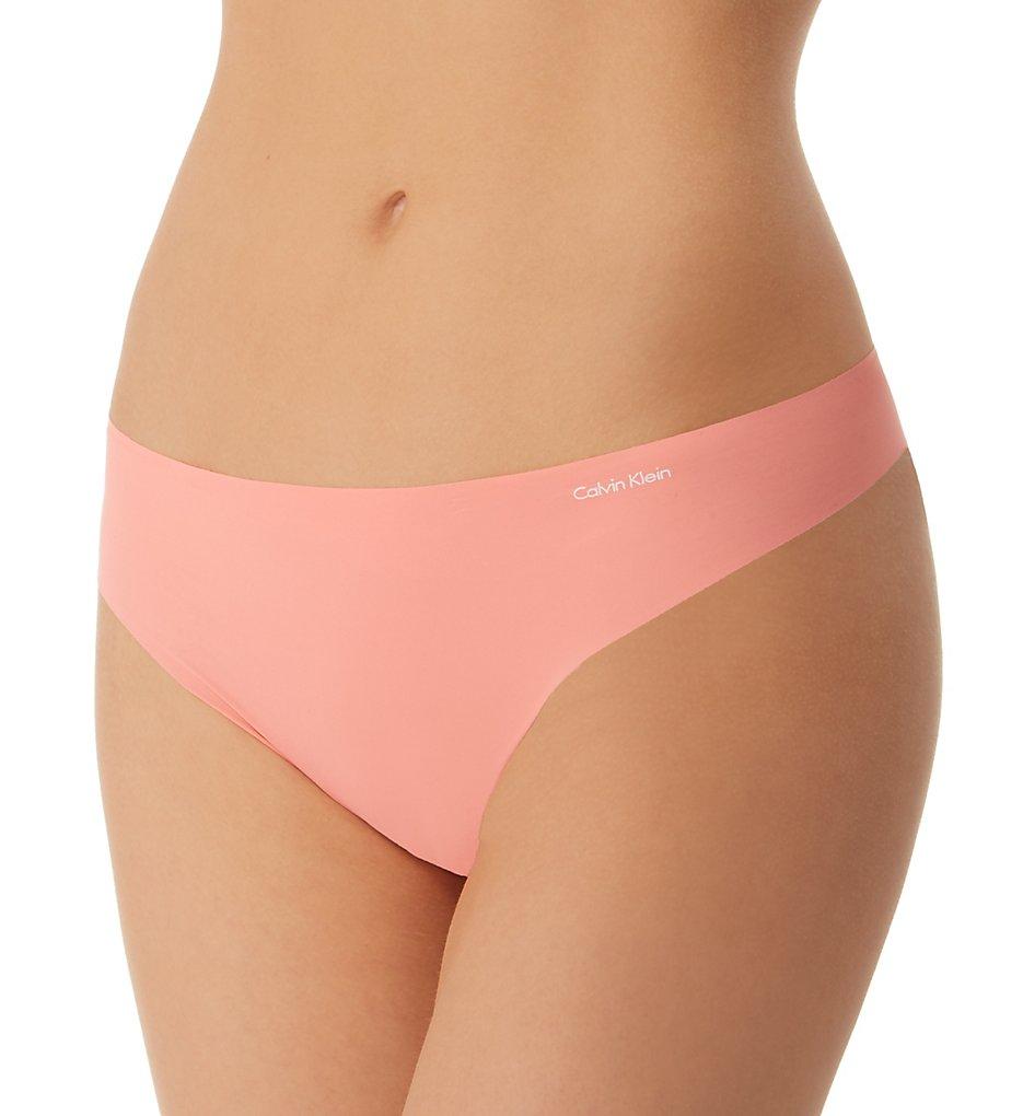CALVIN KLEIN womens underwear pink / Small Invisibles Hipster Panty