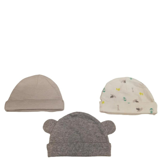 CARTER'S Baby Accessories 0-3 Month / Multi-Color CARTER'S - Baby - Cozy Hats 3 Piece