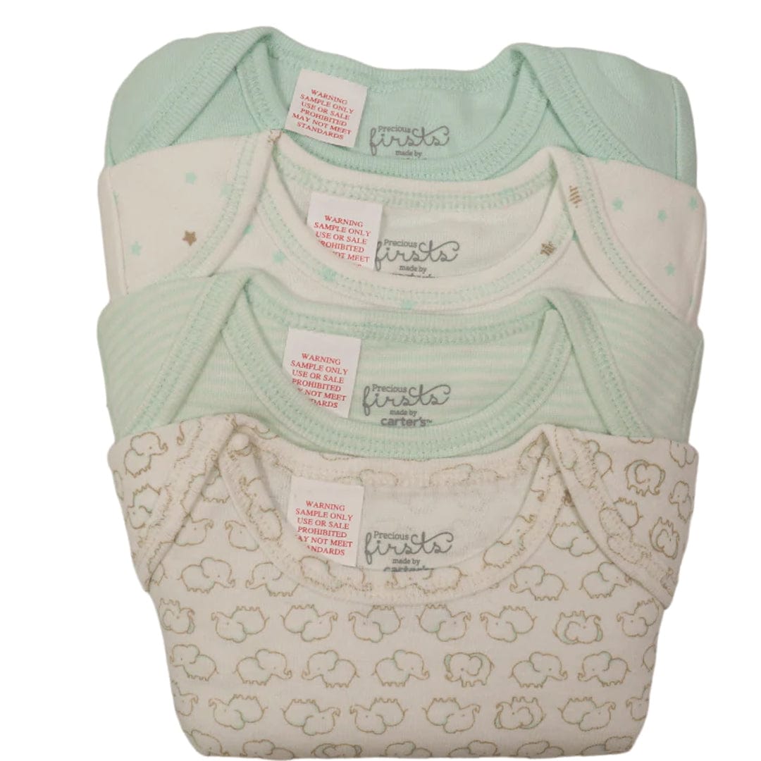 CARTER'S Baby Girl 6 Month / Multi-Color CARTER'S - 4 Pack Printed Bodysuit