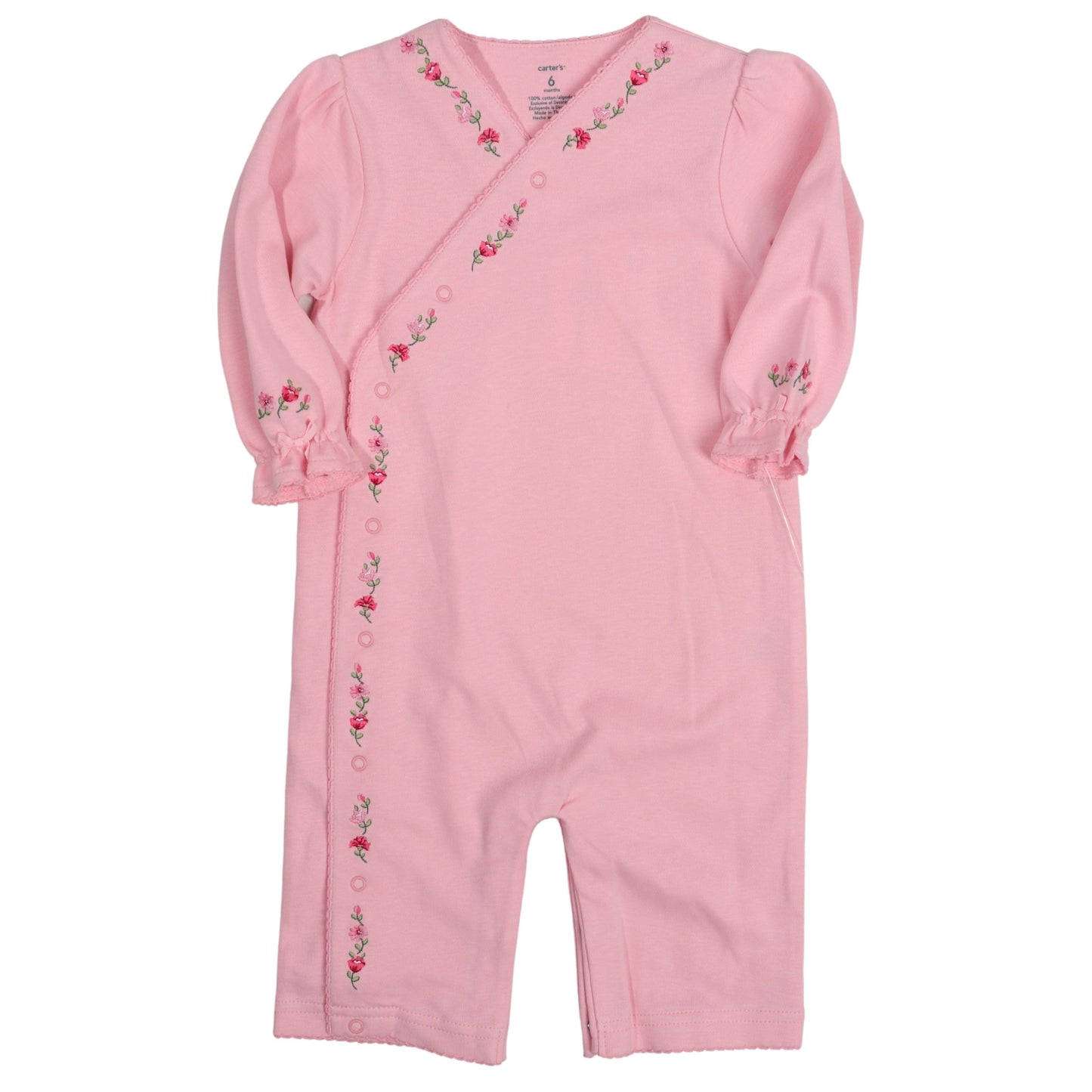 CARTER'S Baby Girl 6 Month / Pink CARTER'S - Baby Simple Bodysuits