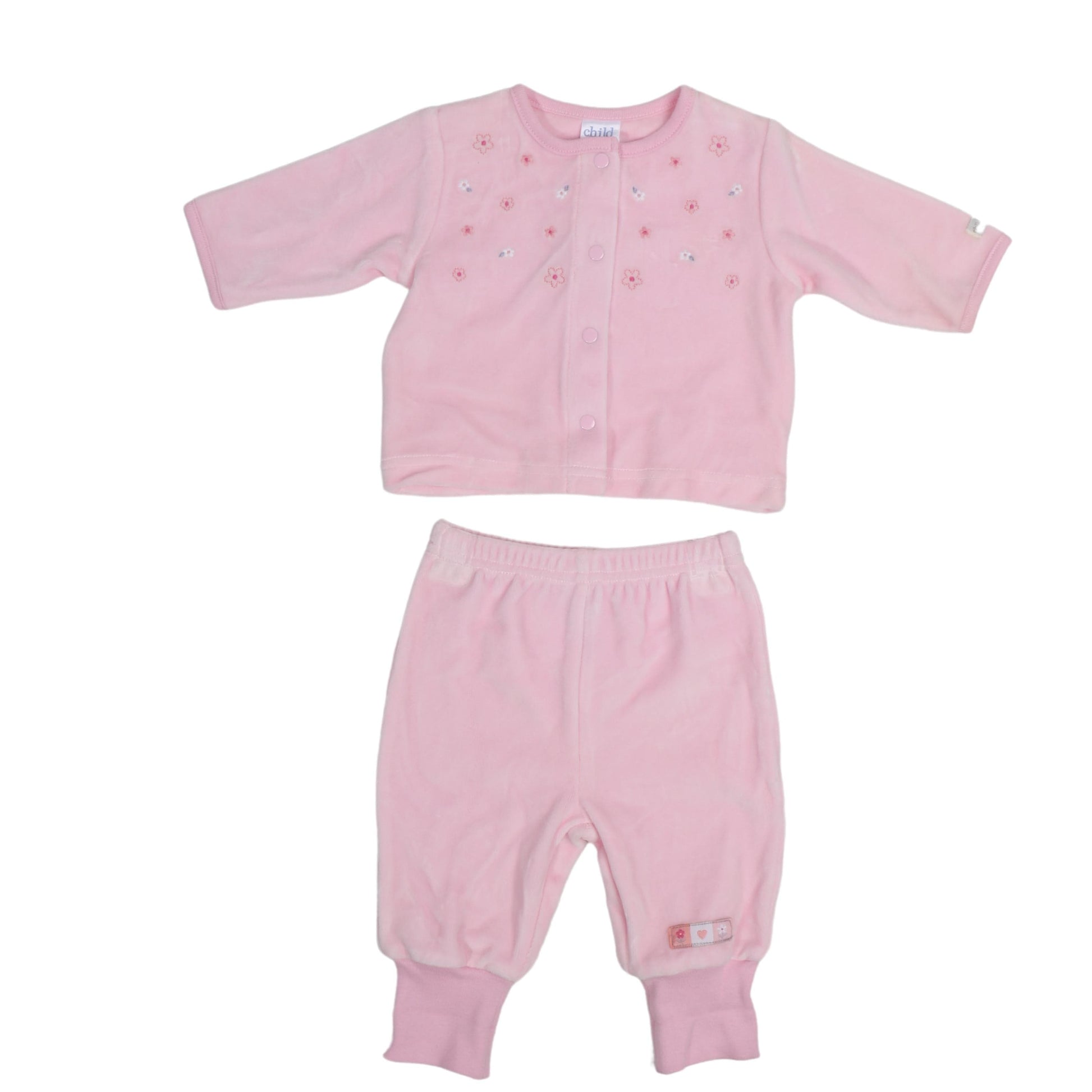 CARTER'S Baby Girl S / Pink CARTER'S - Button Closure Pajama Set