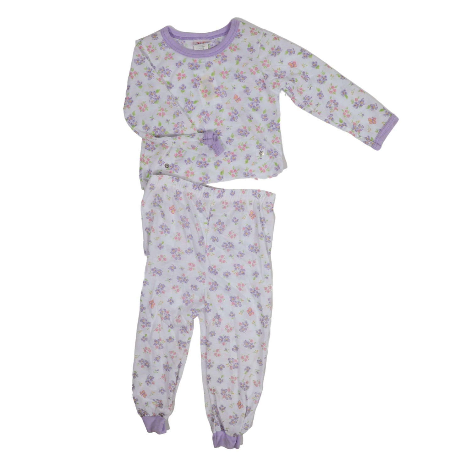 CARTER'S Girls Pajamas 4 Years / Multi-Color CARTER'S - Kids - Long Sleeve Overall Pajama