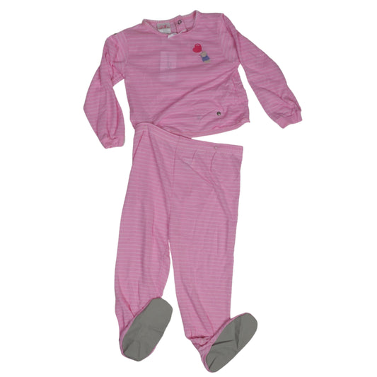 CARTER'S Girls Pajamas 4 Years / Pink CARTER'S - Kids - Striped Overall Pajama