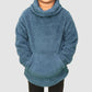CHAMPION Apparel 4-5 Years / Teal High Neck Long Sleeve Top