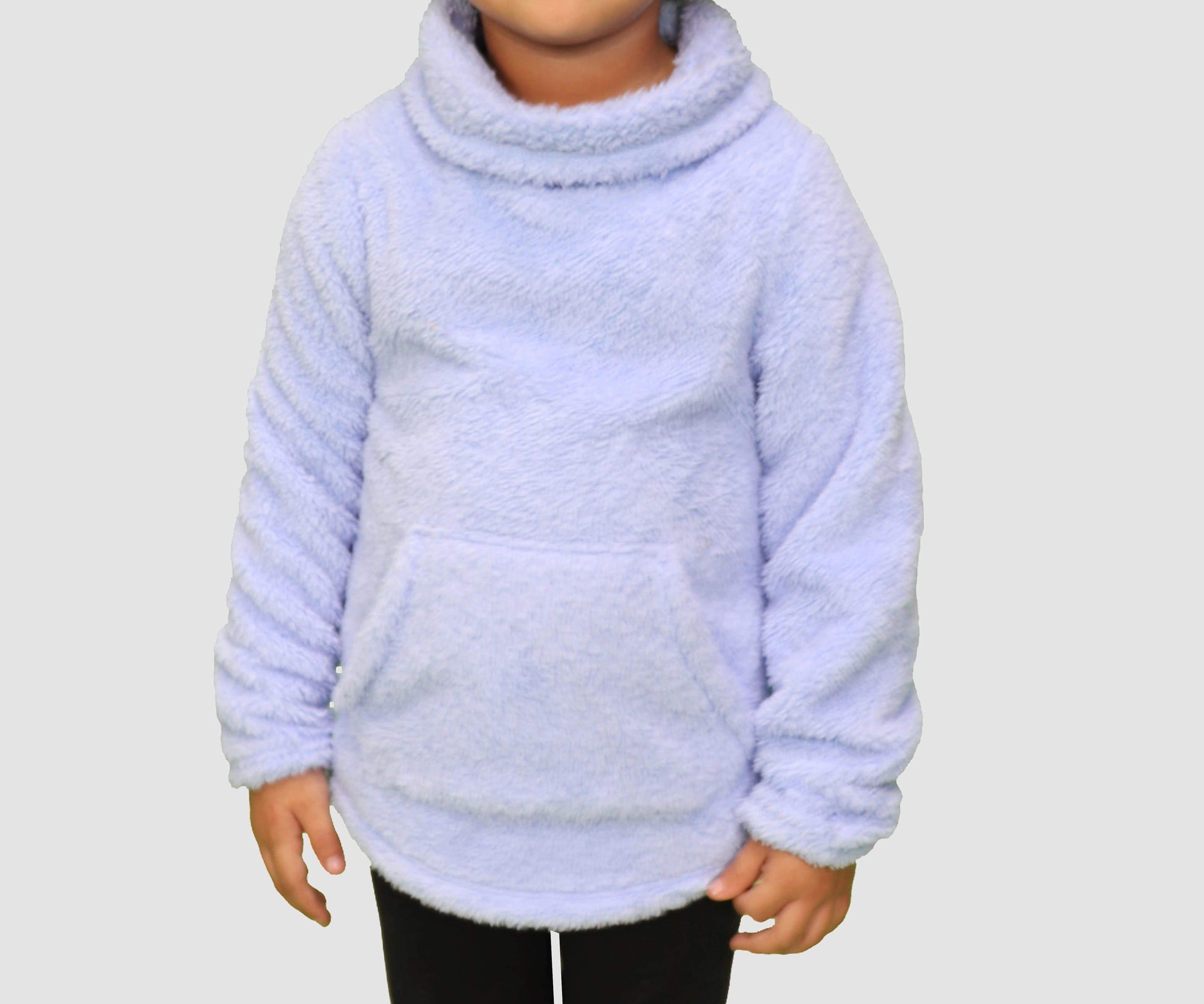 CHAMPION Apparel 4-5 Years / Blue High Neck Long Sleeve Top