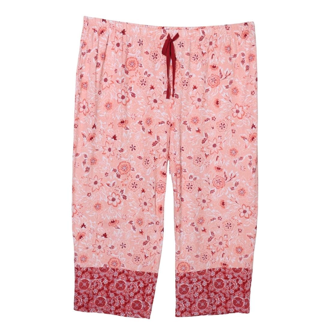 CHARTER CLUB Womens Pajama XXL / Multi-Color CHARTER CLUB - Capri Floral Pajama