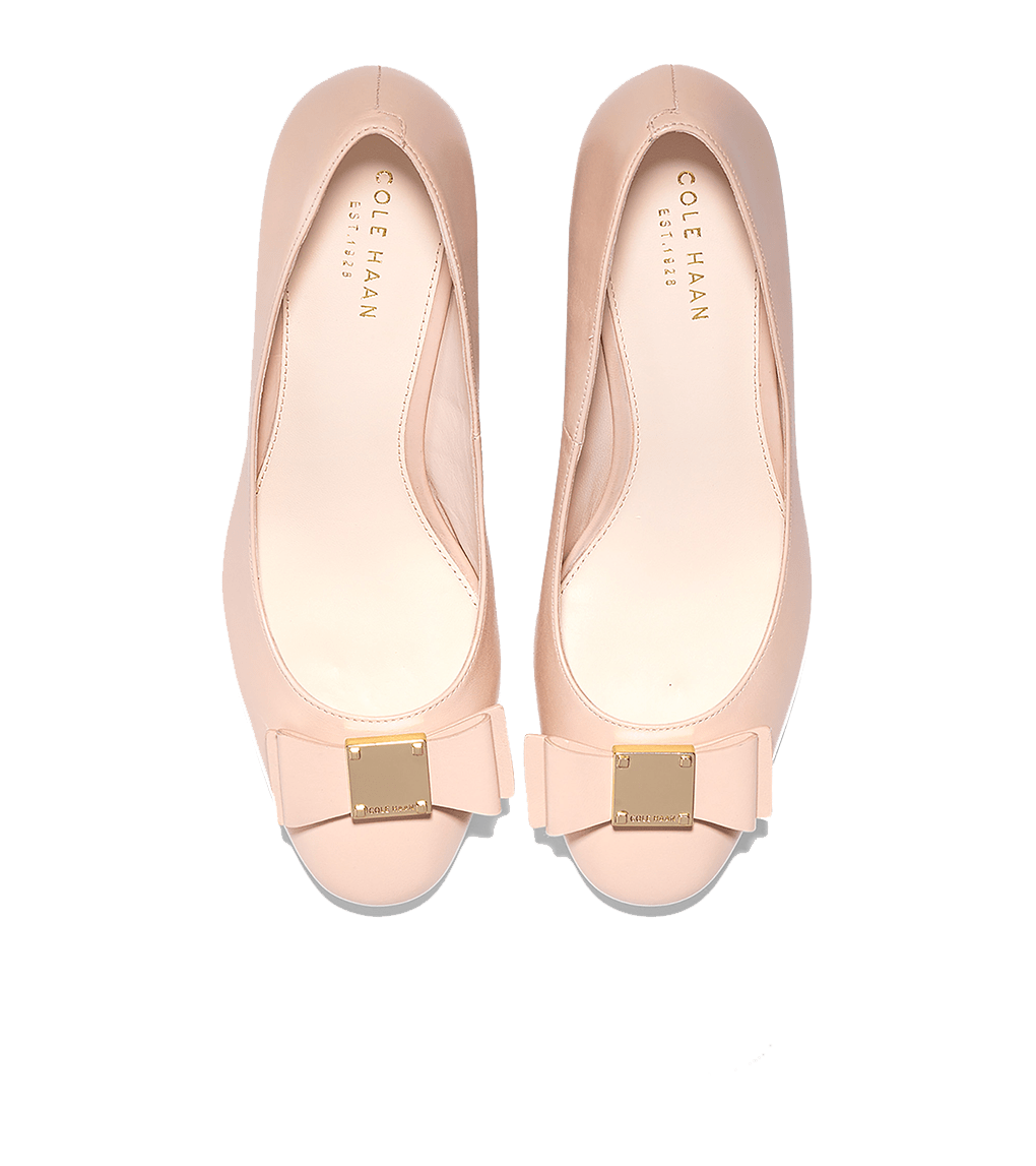 Cole Haan Womens Shoes 41 / Nude Tali Bow Pump (65mm)