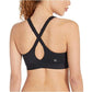 CORE 10 womens underwear 44DD / Black Full Support Wire-Free Front-Zip Sports Bra