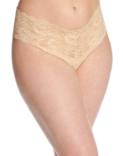 COSABELLA womens underwear XXL / Beige Never Say Never 'Lovelie' Plus Size Thong