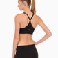 DANSKIN womens underwear Large / Black Y-Back Seamless Sport Bra// CHECK AVAILABLE SIZE ELISSA