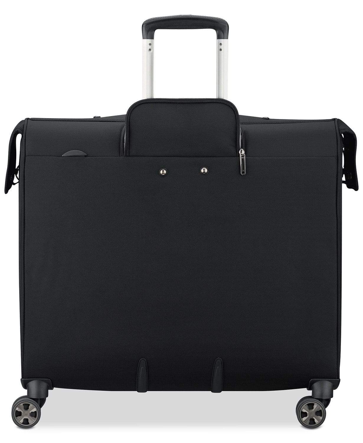 Delsey Executive 4-Wheel Spinner Garment Bag- Black - Irv's Luggage