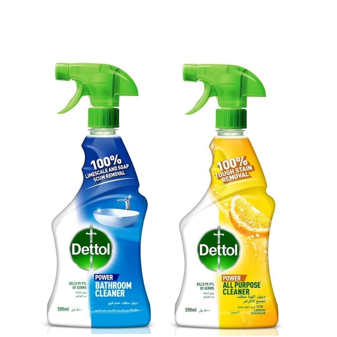 DETTOL MPC Cleaning & Household DETTOL MPC - Dettol Power All Purpose Cleaner + Bathroom Cleaner 25%OFF