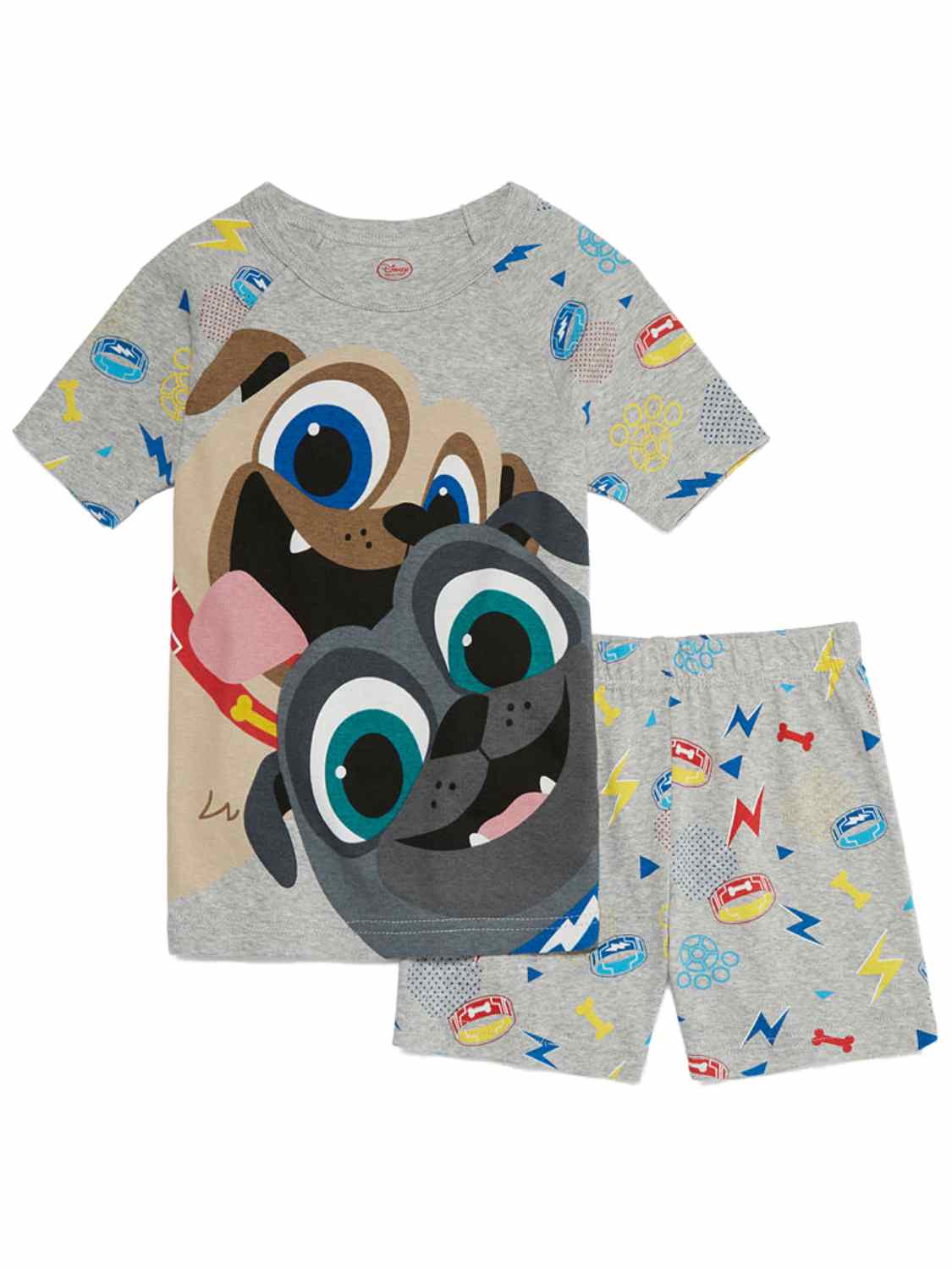 Disney Apparel 5 Years Kids - Puppy Dog Pals Pajamas Bingo & Rolly Sleep Set - 2 piece