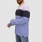 DKNY Mens Tops Large / Navy / Ocean / Blue Long Sleeve Top