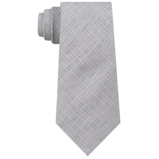 DKNY Ties Grey DKNY - Men's Distressed Street Slim Tie