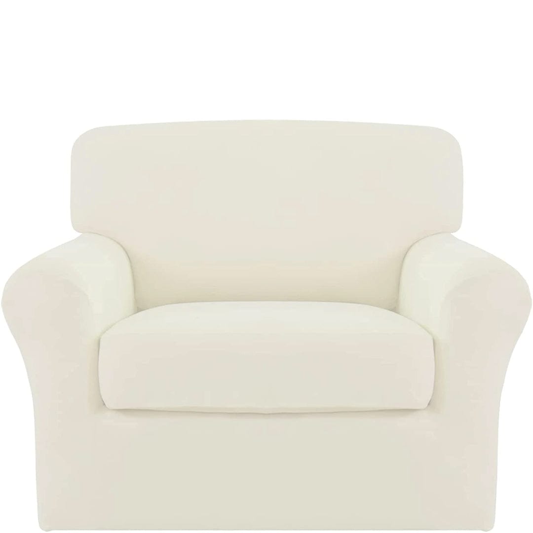 EASYGOING Furniture Beige EASYGOING - Stretch Microfiber Chair Covers