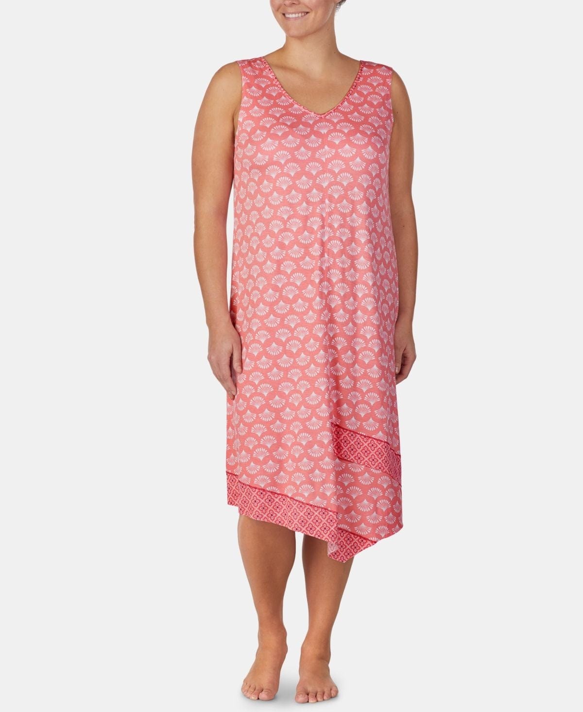 Ellen tracy Womens Tops XL / Pink Printed Nightgown