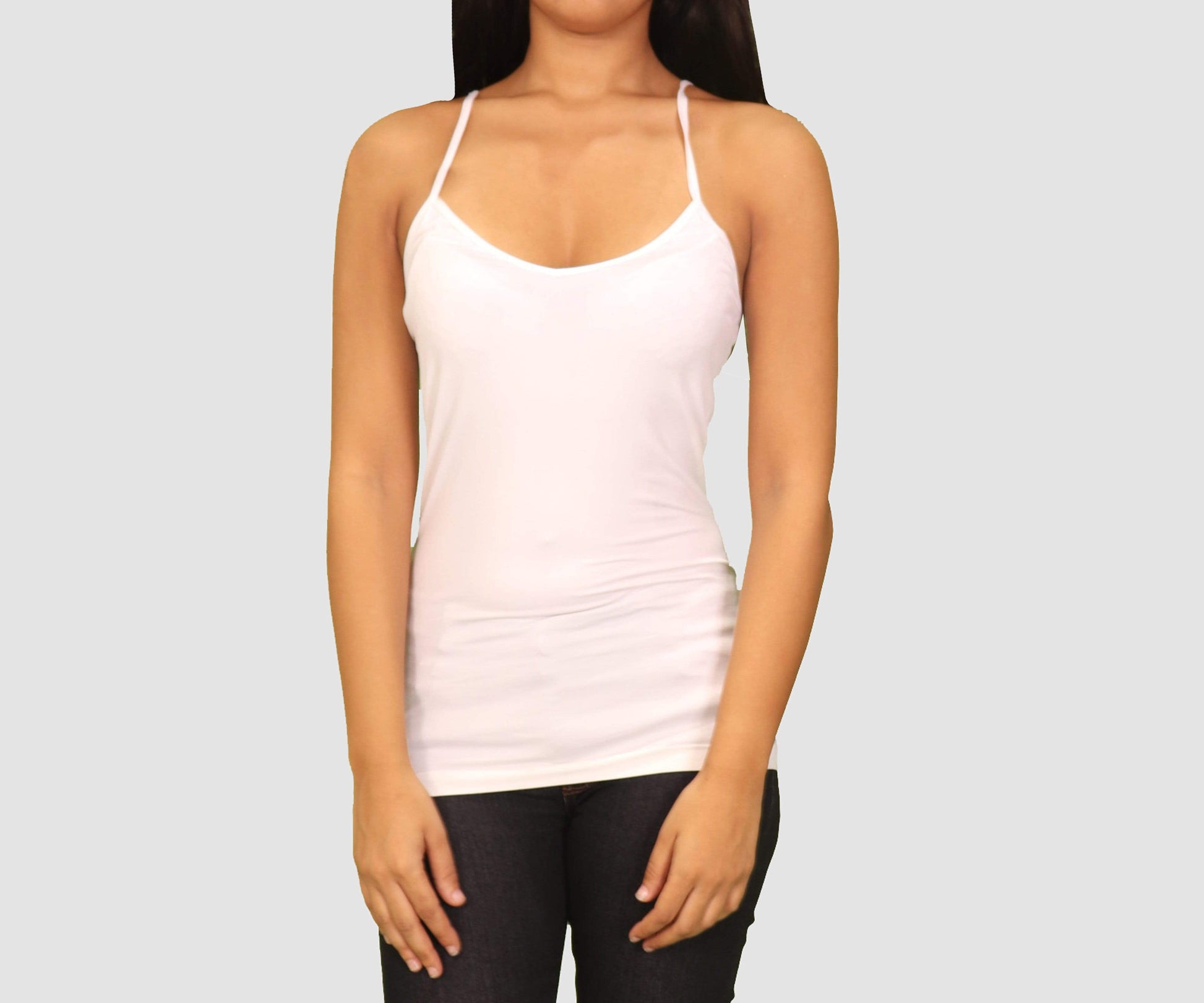 energie Womens Tops X-Large / White Sleeveless Top