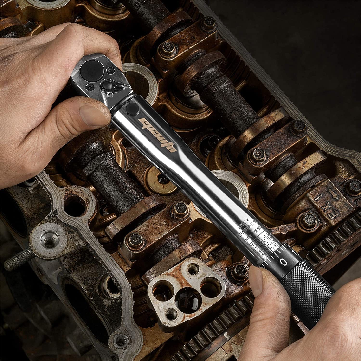 EPAUTO EPAUTO - 1/4-Inch Drive Click Torque Wrench