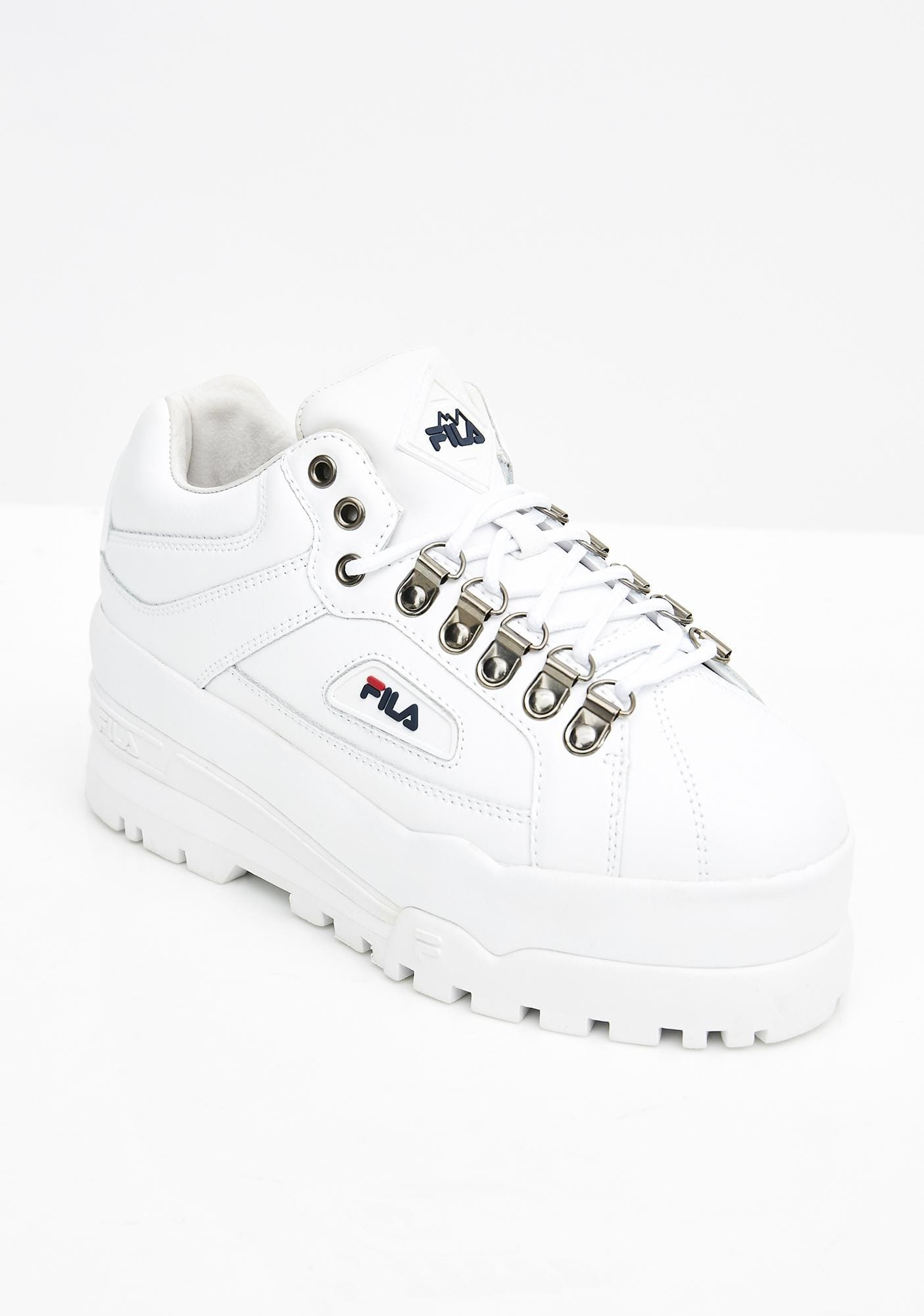FILA Athletic Shoes 37 / White FILA - ICY Trailblazer Wedge Sneakers