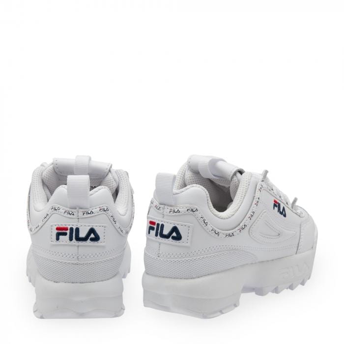 FILA Kids Shoes 33.5 / White Disruptor ll sneakers