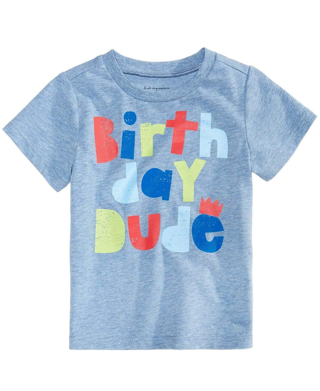 First Impressions Apparel 18 Month Kids - Birthday-Print T-Shirt