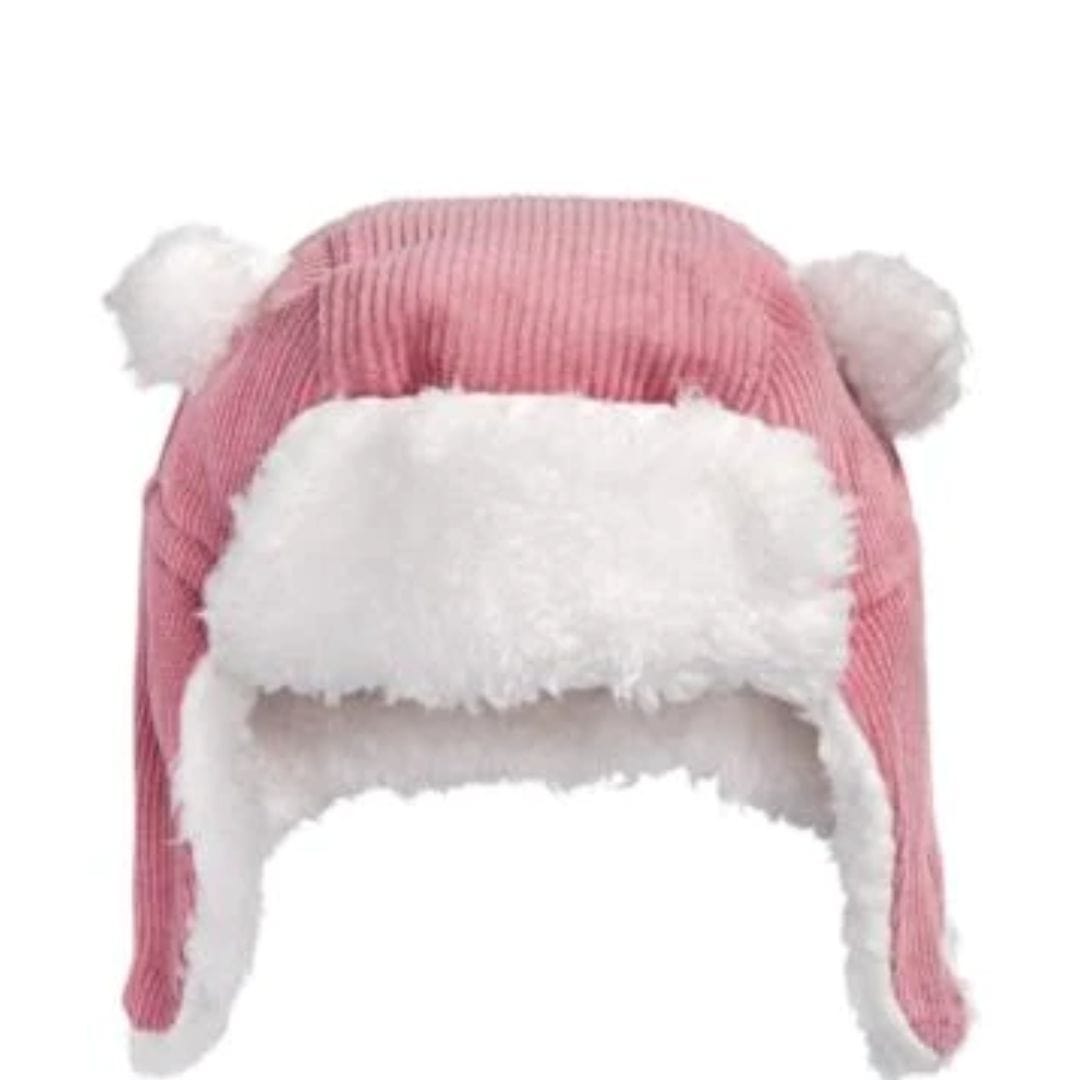 FIRST IMPRESSIONS Baby Accessories FIRST IMPRESSIONS - Baby - Faux Fur-Trim Corduroy Hat