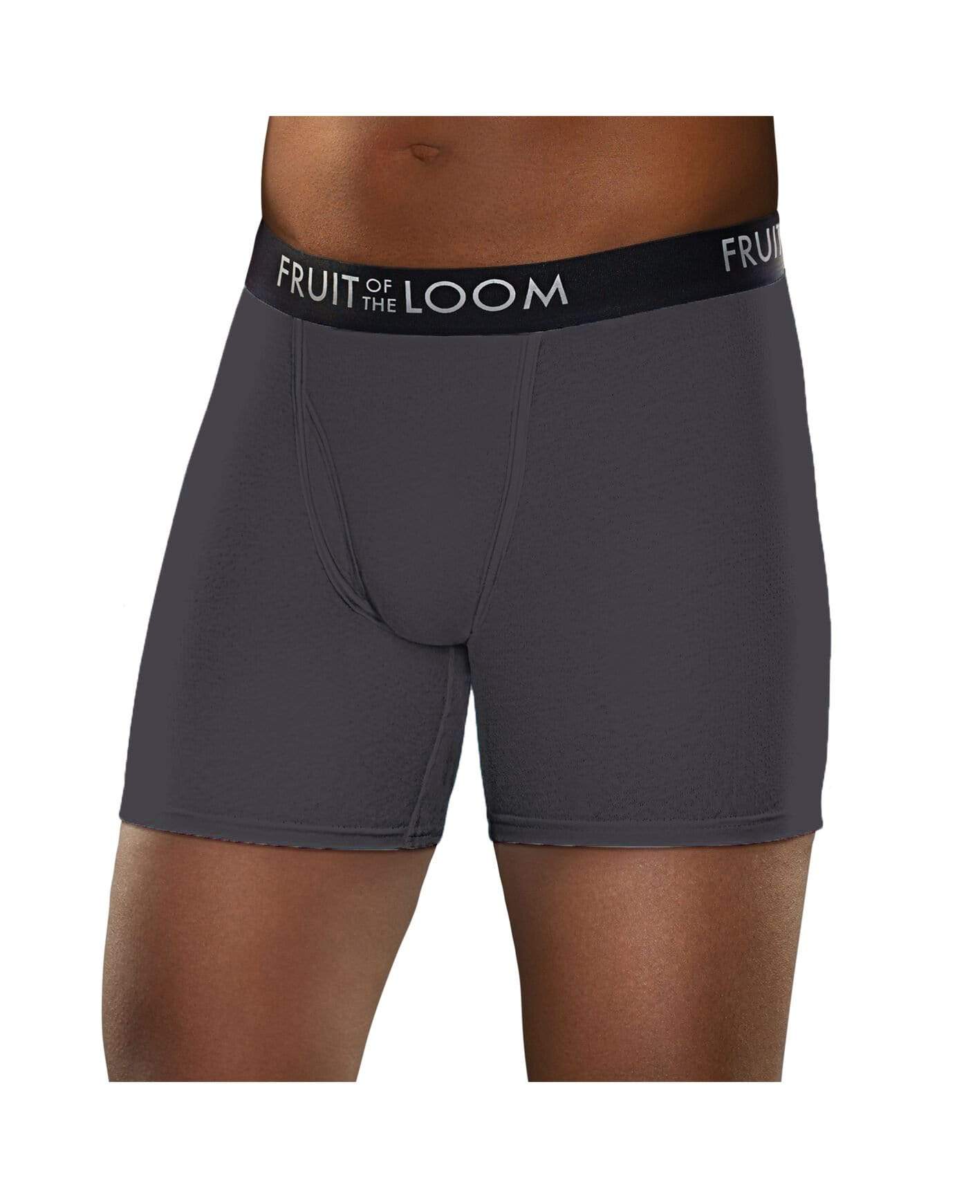 Fruit of the Loom Men's Breathable Cotton Micro-Mesh Briefs, 5 Pack 