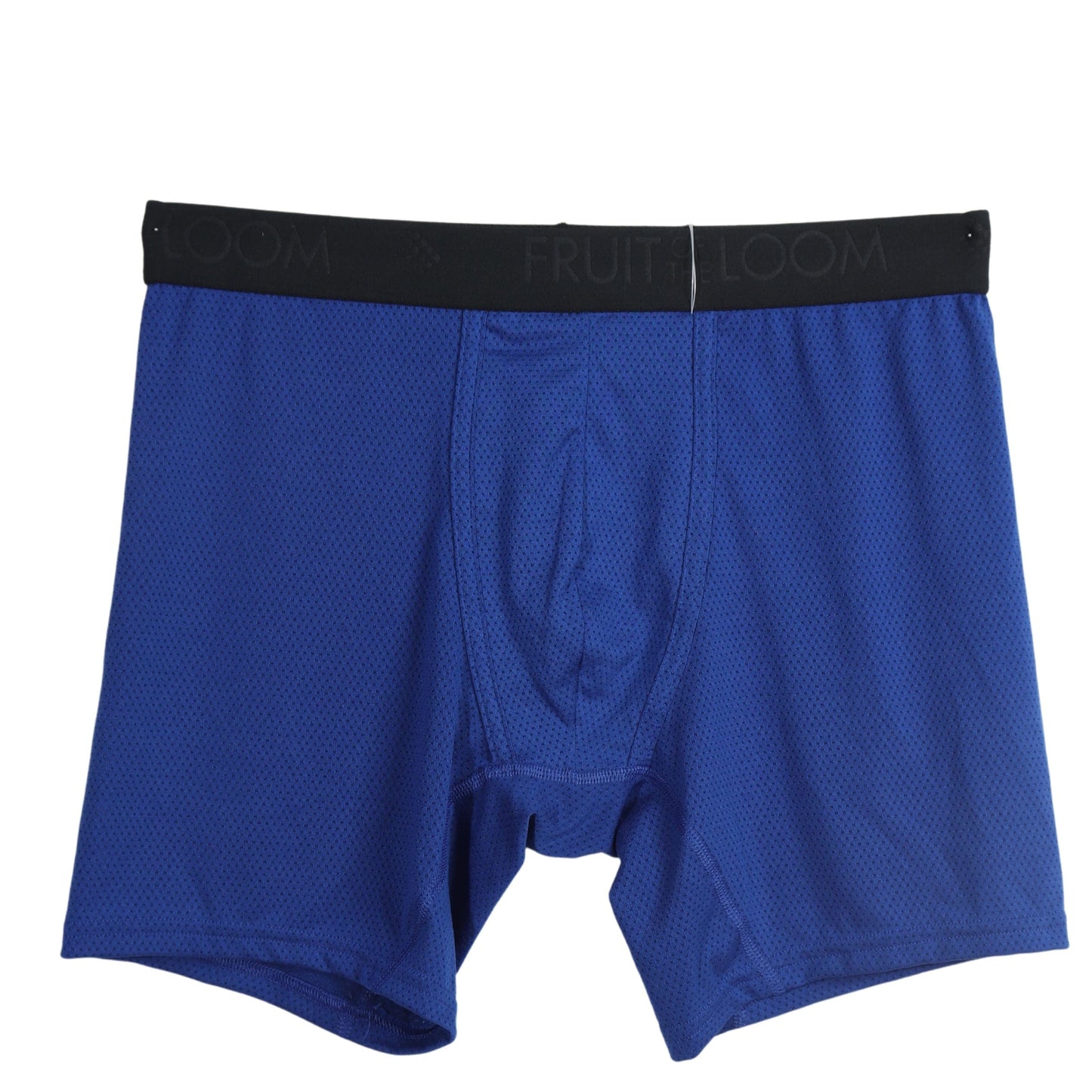 FRUIT OF THE LOOM Mens Underwear L / Blue FRUIT OF THE LOOM - Elastic Waist Boxer