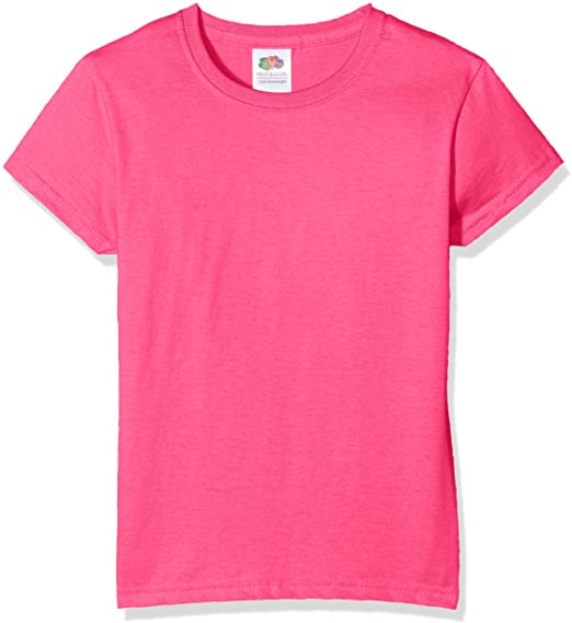 FRUIT OF THE LOOM Womens Tops M / Pink FRUIT OF THE LOOM - Round Neck Top
