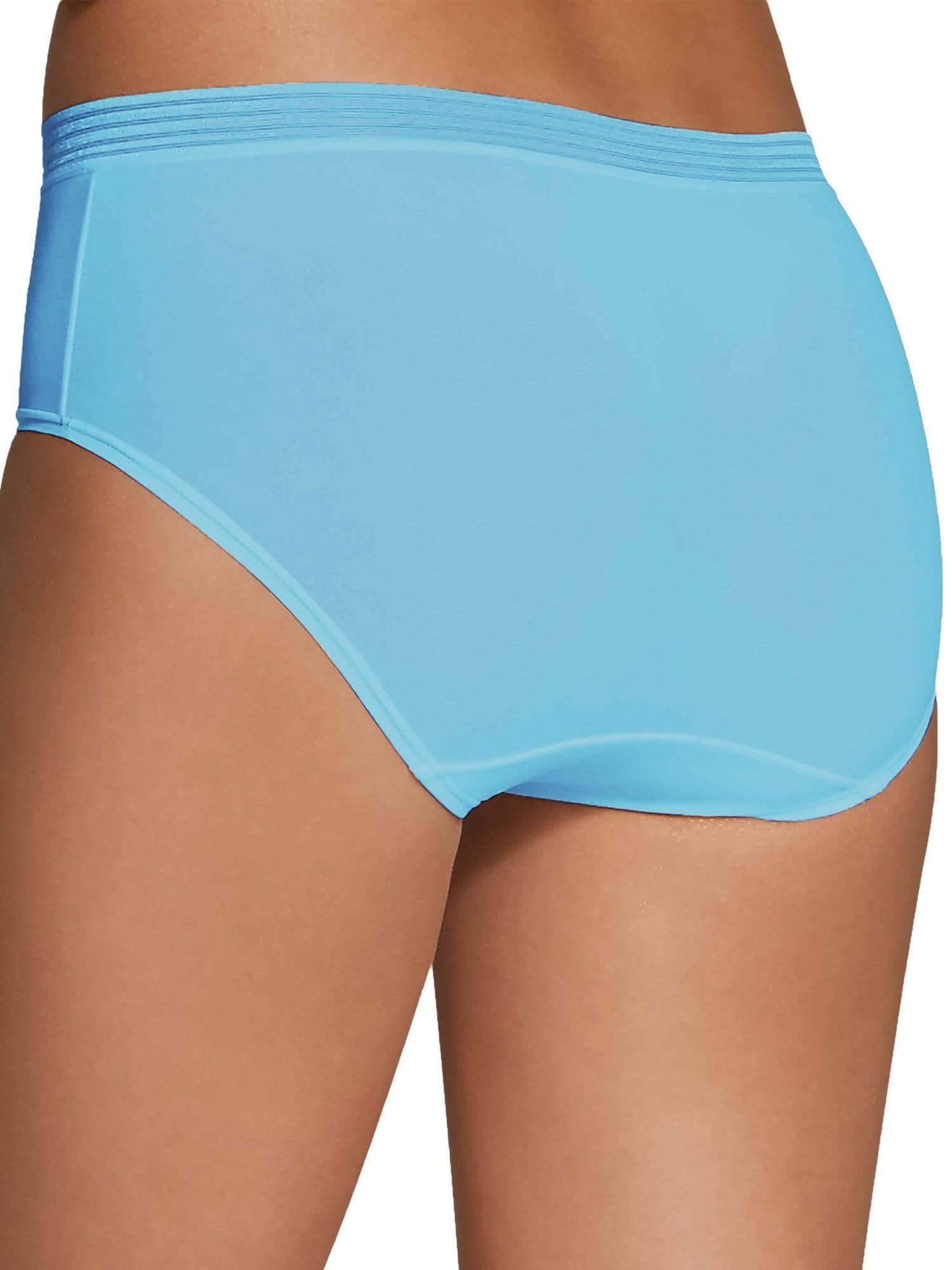 FRUIT OF THE LOOM womens underwear Medium / Sky Blue Everlight Low-Rise Panties