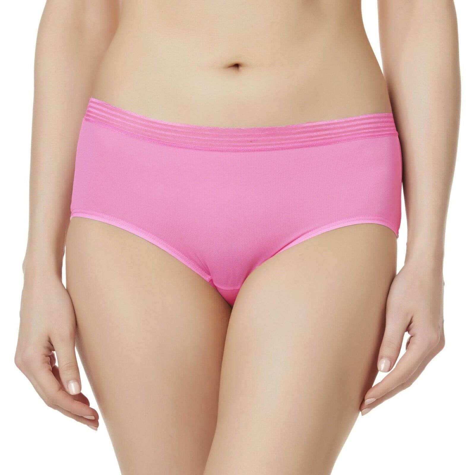 FRUIT OF THE LOOM womens underwear Medium / Pink Everlight Low-Rise Panties