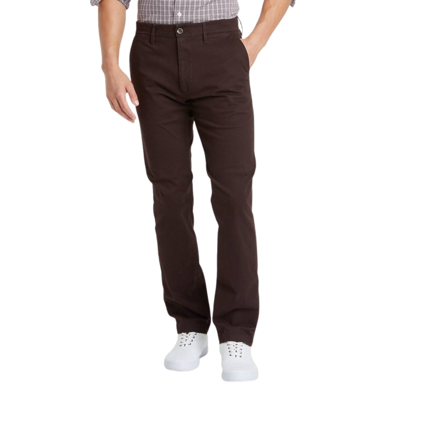 GOODFELLOW & CO Mens Bottoms S / Brown GOODFELLOW & CO - Slim Fit Hennepin Chino