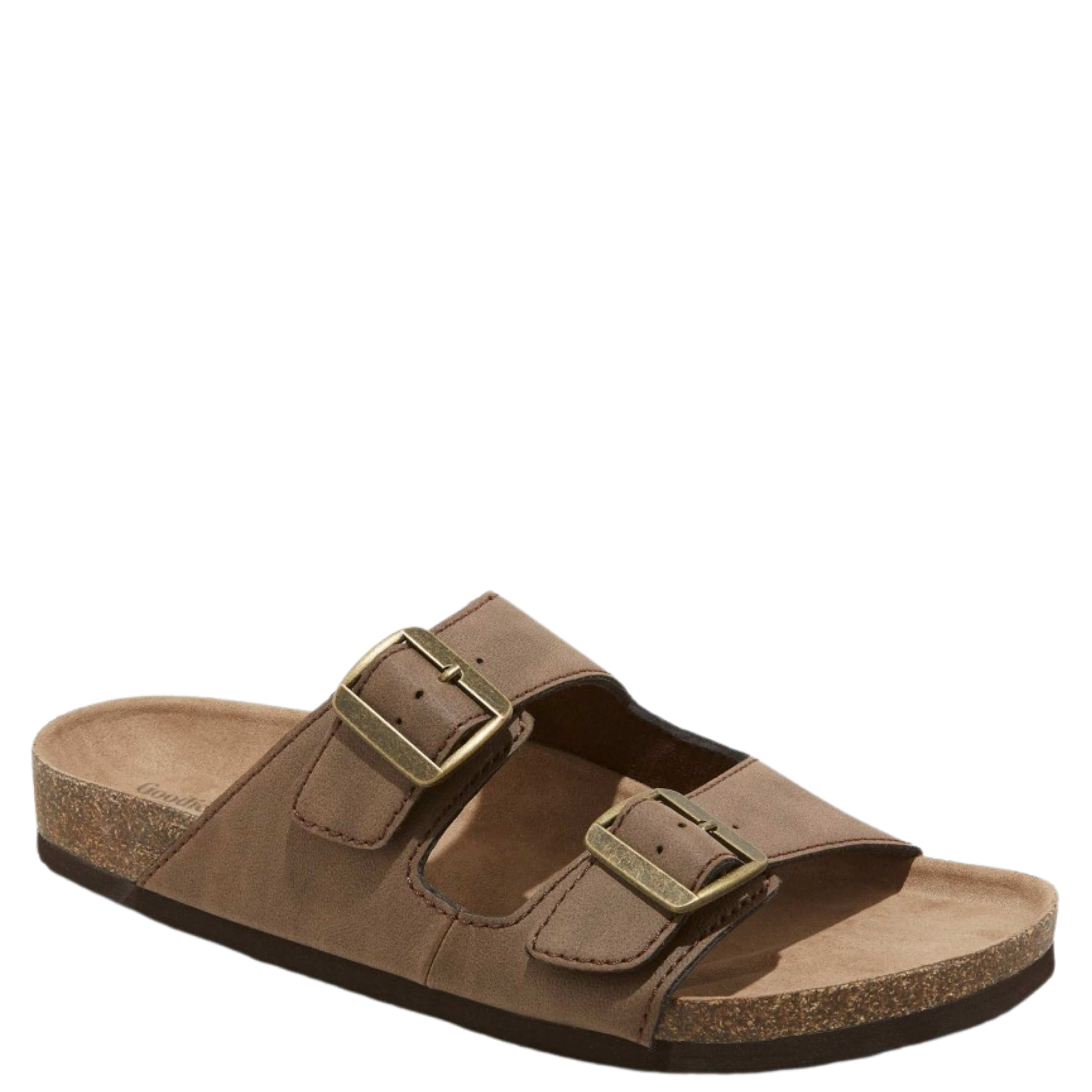 GOODFELLOW CO Two Band Footbed Sandals