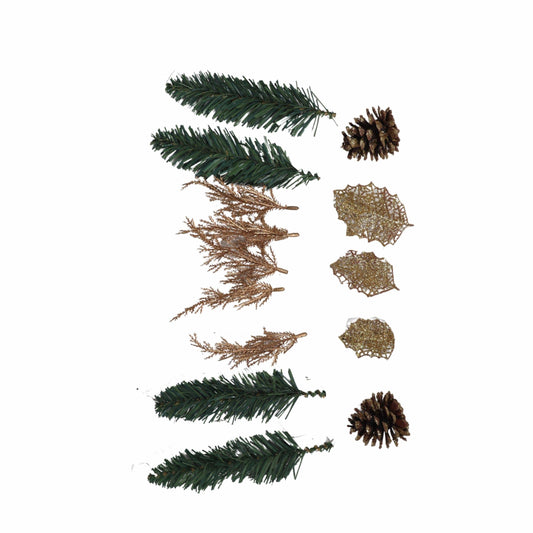 GREENERY FILL Christmas Decoration GREENERY FILL - Set Of 14 Pieces