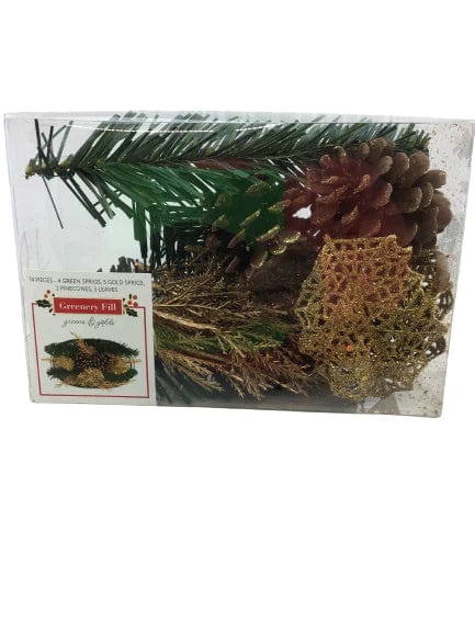 GREENERY FILL Christmas Decoration GREENERY FILL - Set Of 14 Pieces