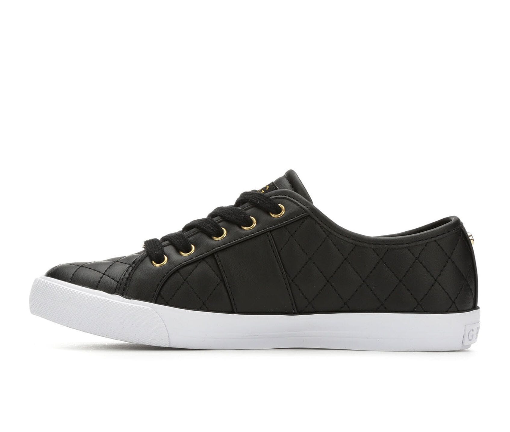 GUESS Womens Shoes 38 GUESS - Women's  Backer Lace-Up Quilted Sneaker