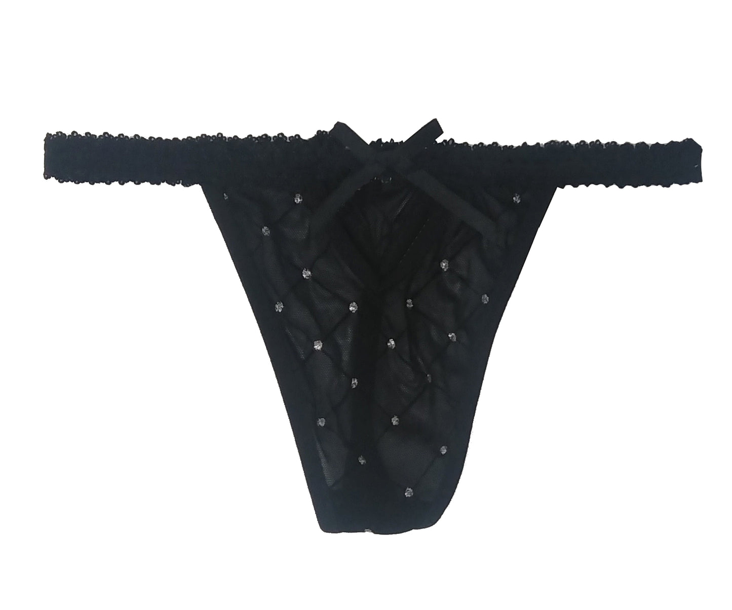 H & N womens underwear XL / Black G-String