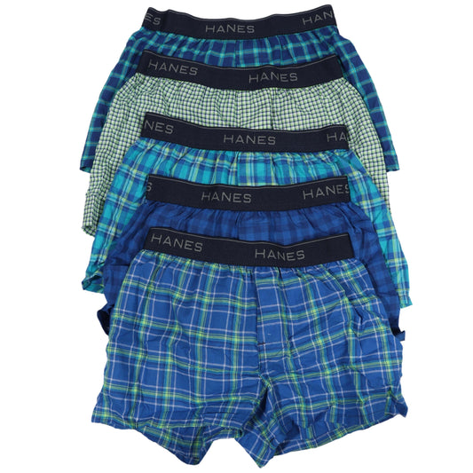 HANES Boys Underwears S / Multi-Color HANES - Kids- 5 Boys Tagless Boxers