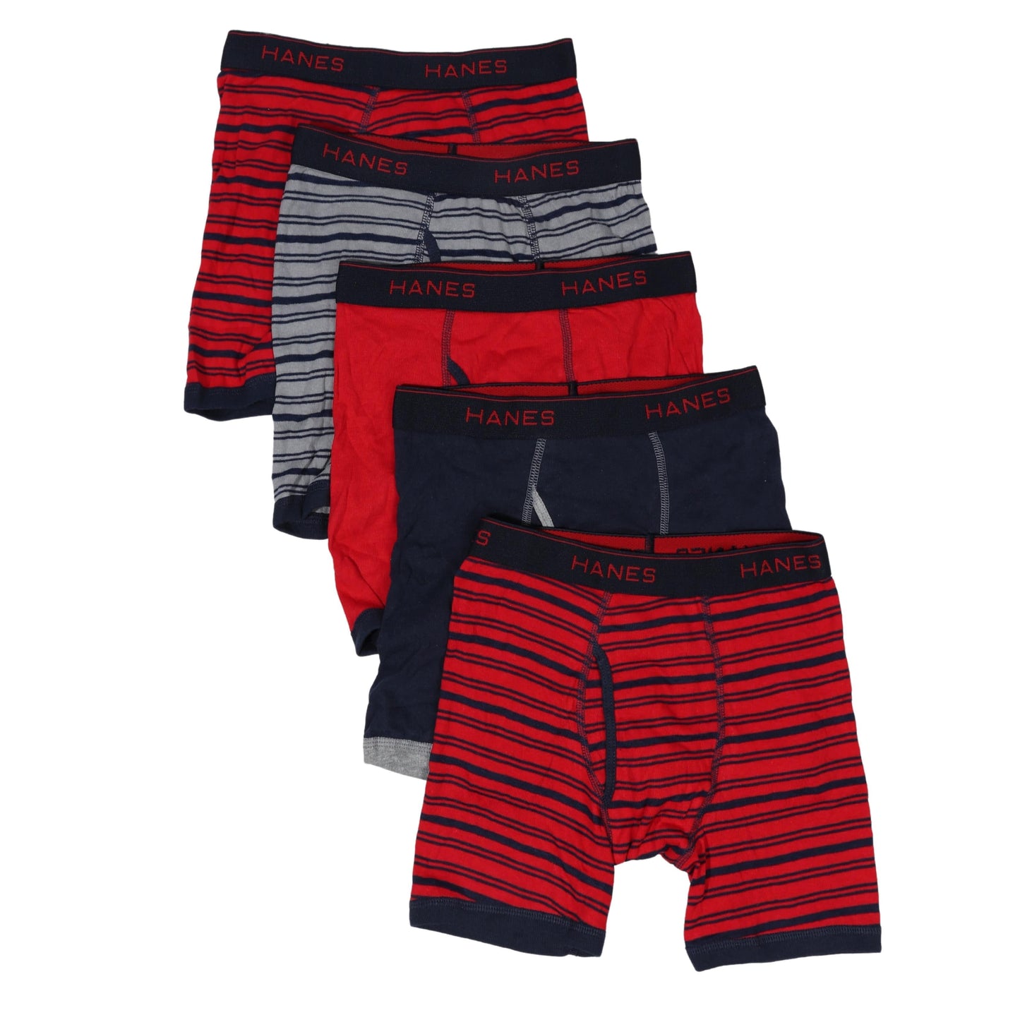 HANES Boys Underwears L / Multi-Color HANES - Kids - Softer Boxer 5 Pcs Set