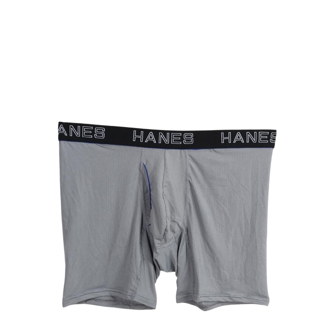 HANES Mens Underwear XL / Grey HANES - Elastic Waist  Briefs