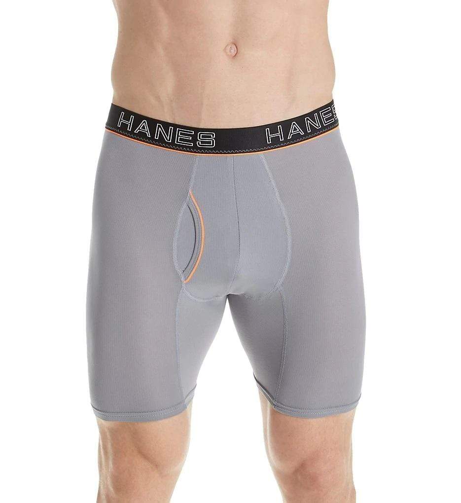 Hanes Mens Underwear M / Grey Platinum ComfortFlex Fit Boxer