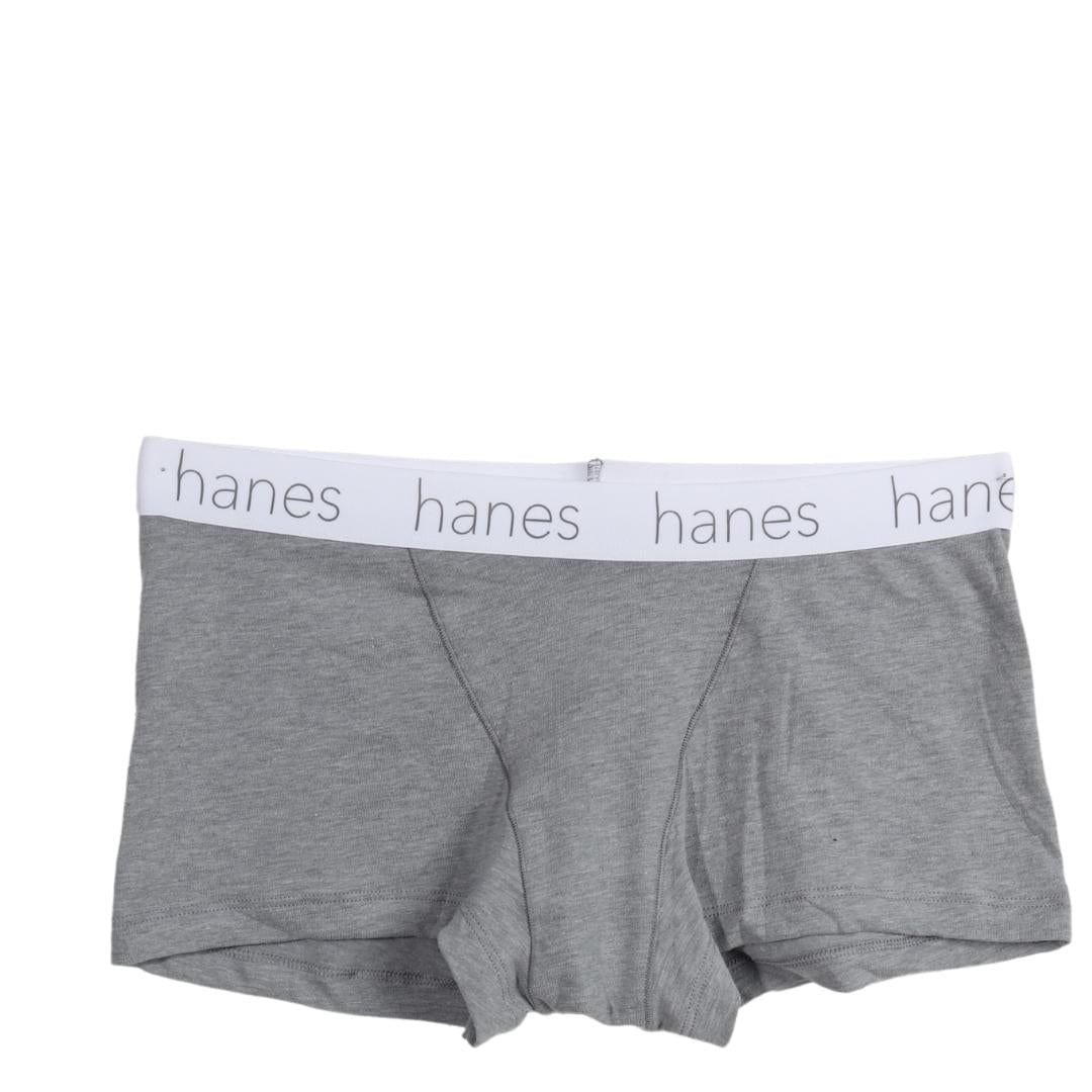 HANES Womens Underwear M / Grey HANES -Women Short Boxer
