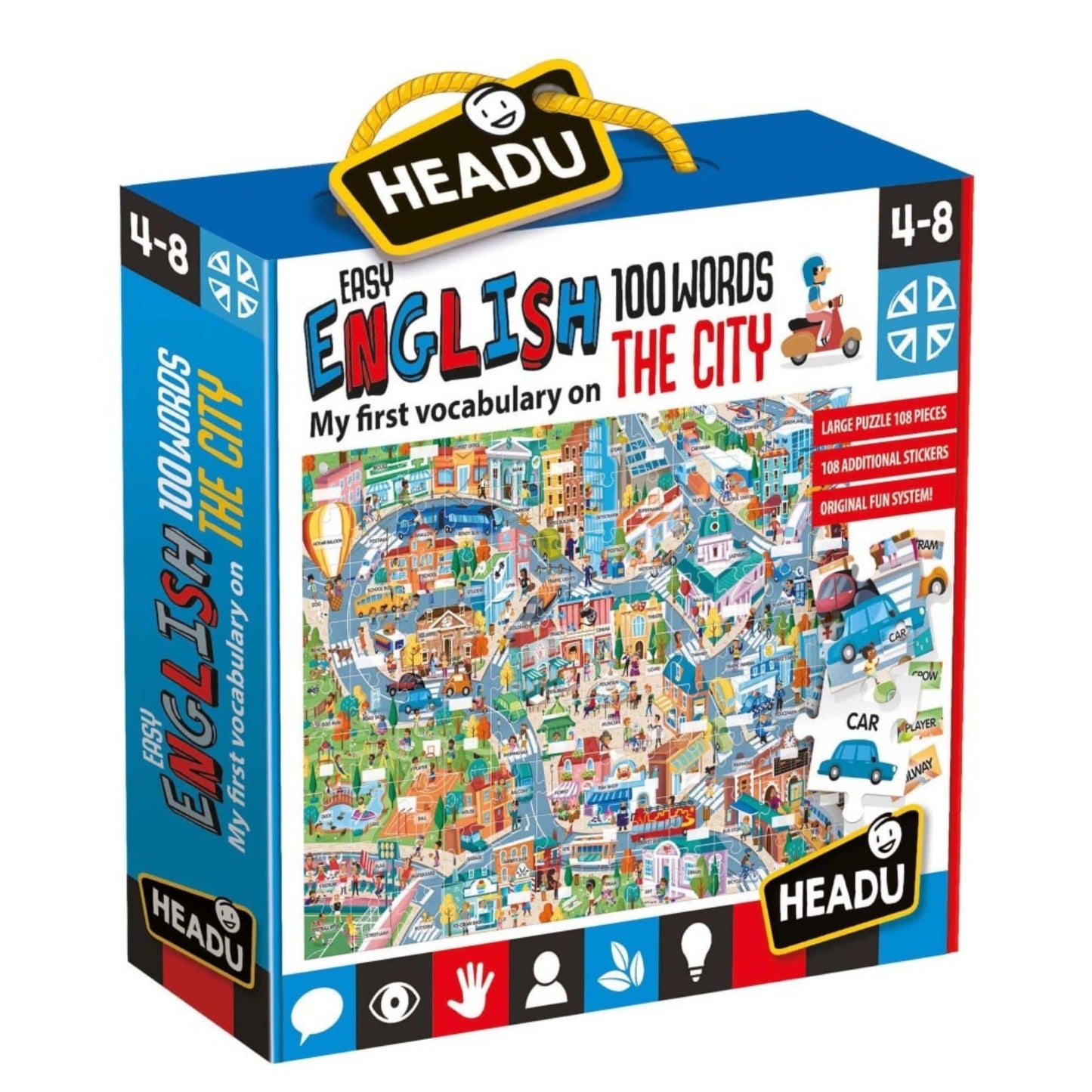 HEADU Toys HEADU - 100 Words City