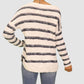 Hollister Womens Tops Large / White/ Navy Long Sleeve Top