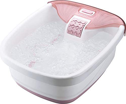 Homedics Household Copy of FB-50 Foot Bath, Bubble Bliss, pink color